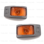 ไฟเลี้ยวข้างประตู ข้างซ้าย+ขวา 2 ชิ้น สีส้ม สำหรับ Hino Mega Ranger 500/MEGA/700/PROFIA ปี 2001-2017
